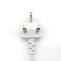 UK Power Extension Cable 1.8m For MacBook NEW iPad Tablet AC Power Cable Charging Cable