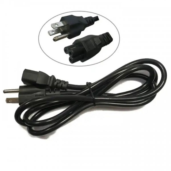 US Plug ac laptop cable 3 pin computer ac power cord cable for computer