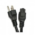 US Plug ac laptop cable 3 pin computer ac power cord cable for computer