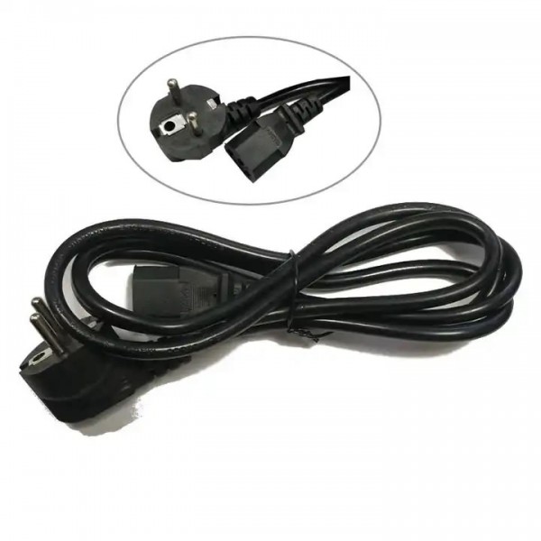 Wholesale price ac power extension cable with EU plug laptop charger power cord