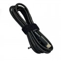 1.8m Charging Converter Cord PD 100W Type C male to 3.5*1.35mm male Braided Wire For Laptop