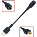 Laptop Adapter Converter Cable 7.9*5.5mm Female to USB Male For Lenovo Power Adapter Connector