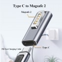 Magnetic USB C female Adapter to Magsafe 2 male Connector PD Charge For MacBook Air/Pro Laptop