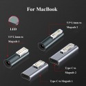 Magnetic USB C female Adapter to Magsafe 2 male Connector PD Charge For MacBook Air/Pro Laptop