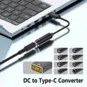 Laptop Adapter Power Converter PD 65 Type C Male to DC 5.5*2.5 Female Charger Converter Cable