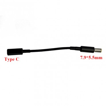 Laptop Converter Cable PD 100W Type C female to 7.9*5.5mm male For Lenovo Charging Converter Cord