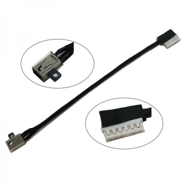 (PJ1053)Laptop DC Power Jack Cable For Dell Inspiron 14 3480 3481 15 3581 3584 DC Jack Socket Cable