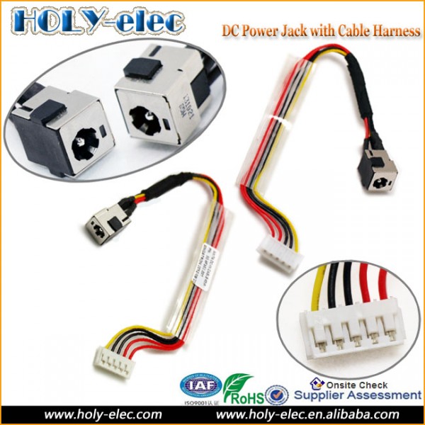 Laptop DC POWER JACK SOCKET PORT AND CABLE WIRE HP Pavilion DV2000 DV2100 DV2200