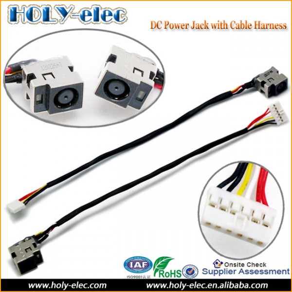 Laptop DC Power Jack Socket and Cable Wire Compaq HP Pavilion DV5, DV5T, DV5Z, DV5-1000