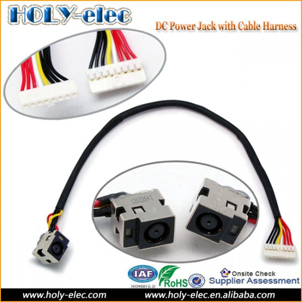 Laptop DC Power Port Jack Socket And Cable Wire HP Compaq Pavilion HDX18 HDX18T