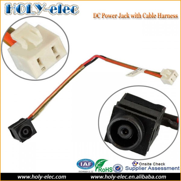 Laptop DC Power Jack Socket and Cable Wire for Sony Vaio VGN-NR Series VGN-NR260E/W P/N: 073-0001-3775-A.