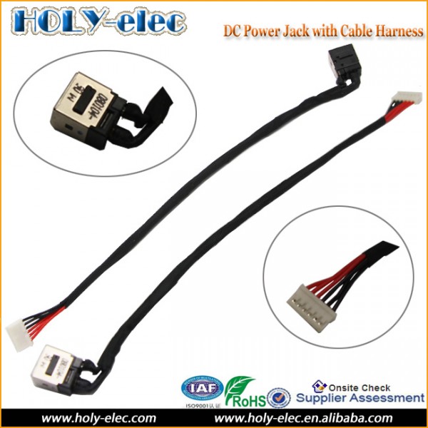 Laptop DC Power Socket Jack and Cable Wire Lenovo IdeaPad Y460t Y560 Y560A Y560D Y560P