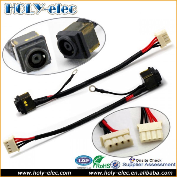 Laptop DC Power Port Jack Socket & Cable Wire FOR SONY vpech VPCEH1AFX/B VPC-EH1AFX/B VPCEH25FM VPCEH