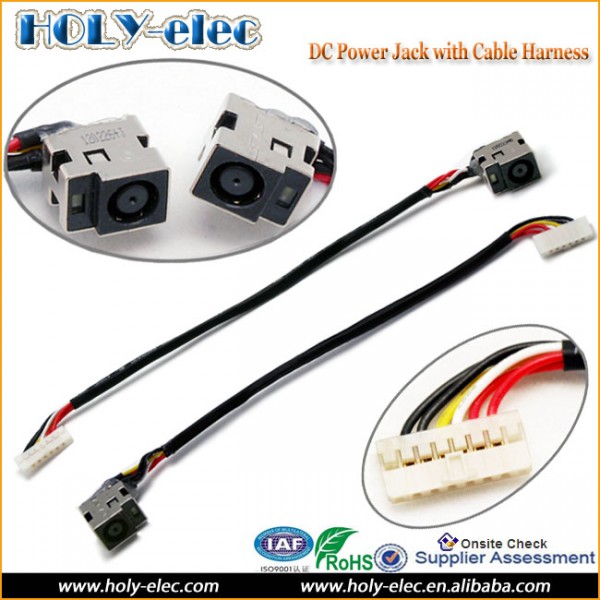 Laptop DC Power Socket Jack and Cable Wire HP