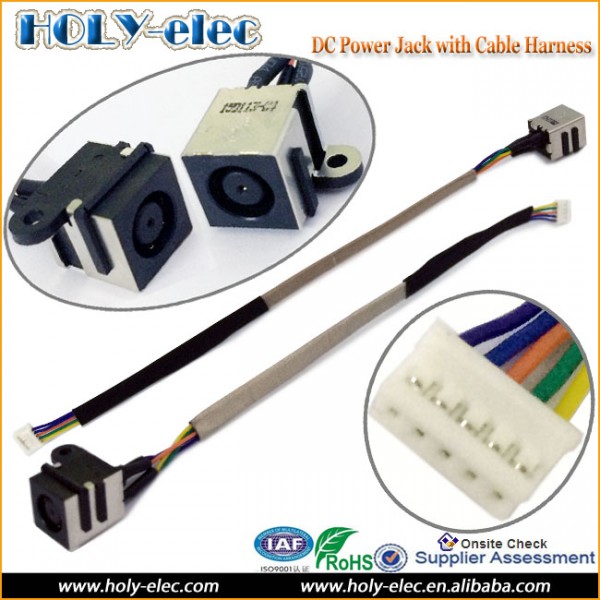 Laptop DC Power Port Jack Socket And Cable Wire Dell XPS PP35L