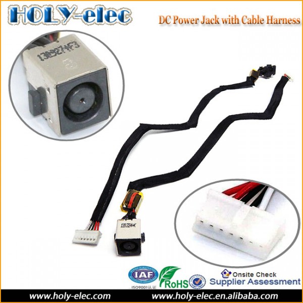 Laptop DC Power Jack Socket Port And Cable Wire Dell Studio 1745 1747 1749