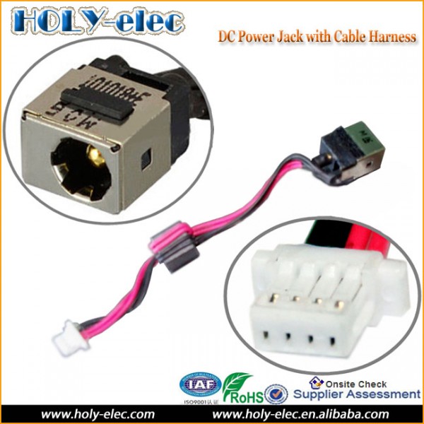 Laptop DC Power Socket Jack Port And Cable Wire Acer Aspire One: KAV10, A110, A150, D150, D250