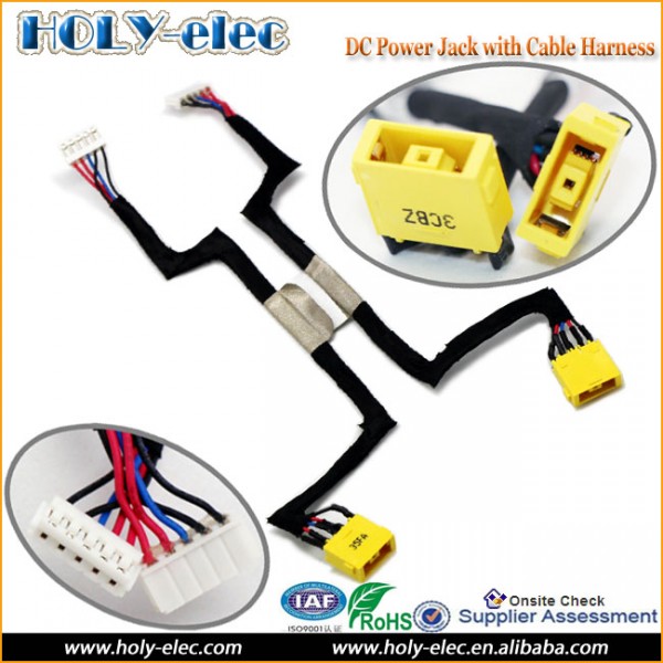 Laptop DC Power Port Jack Socket and Cable Wire LENOVO