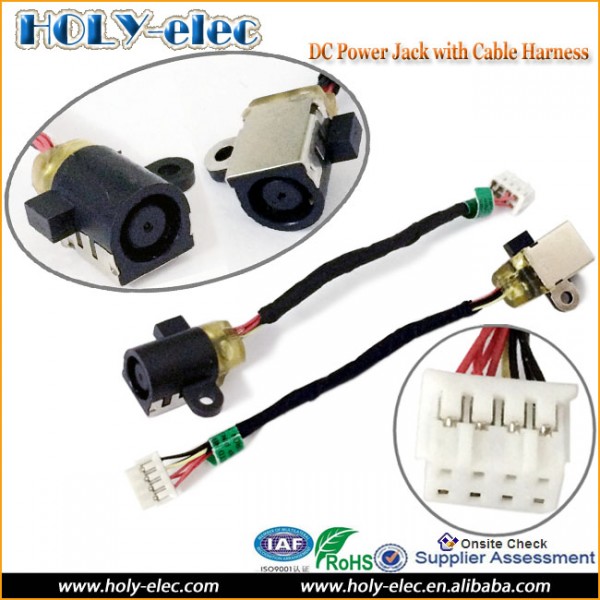 Laptop FOR HP Parts for 727811-SD1 727822sd1 DC Jack Socket Cable Harness Connector 90w