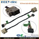 Laptop DC Power Port Jack Socket and Cable Wire FOR HP P/N:717370-YD6 P/N:CBL00379-010