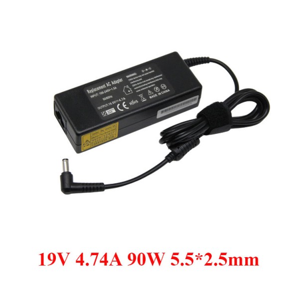 OEM AC Adapter 19V 4.74A 90W 5.5*2.5mm for Lenovo Y450 G450 B450 B460 Laptop Charger