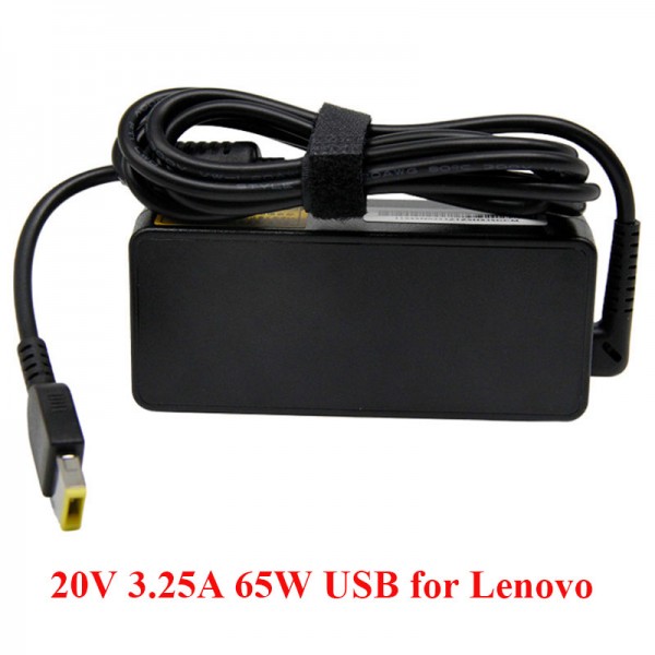 OEM Laptop Power Supply AC Adapter 20V 3.25A 65W USB for Lenovo Charger