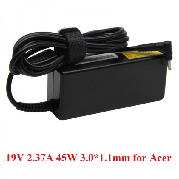 Power AC Adapter 45W 19V 2.37A 3.0*1.1mm Charger For Acer Laptop Power Supply