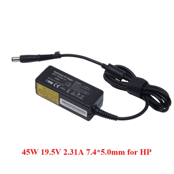 Power Adapter 45W 19.5V 2.31A 7.4*5.0mm Power Supply for HP Laptop Charger