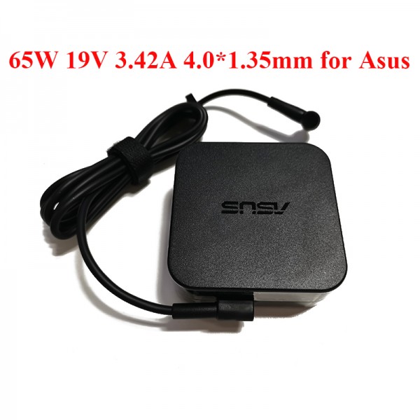 Laptop AC Adapter 65W 19V 3.42A 4.0*1.35mm Square Charger For ASUS Power Supply