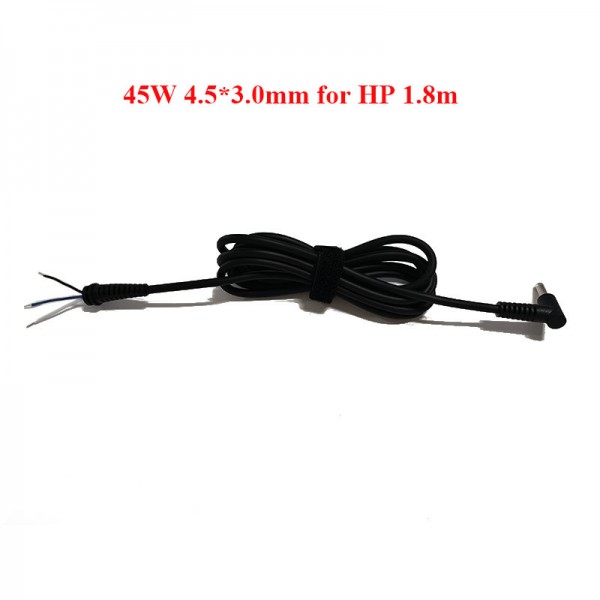 New Laptop Adapter Cable 45W 4.5*3.0mm for HP dc power Plug cord 1.8m