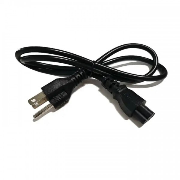 Original AC Cable US Plug 3 Pin Full Copper High Quality 1M Power Cord for Laptop