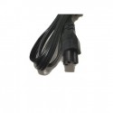 AC 3 Pin US Plug Connector Power Cable Computer Power Cord Flat Cable