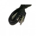 AC 3 Pin US Plug Connector Power Cable Computer Power Cord Flat Cable