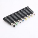 Multifunctional Laptop Adapter DC Converter 8pcs/set 10pcs/set Connector DC 5.5*2.1mm Female to multi-size