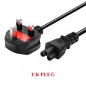 Factory Wholesale Price AC Power Cable With EU/UK/US/AU Plug For Laptop Charger Power Cable