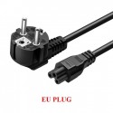 Factory Wholesale Price AC Power Cable With EU/UK/US/AU Plug For Laptop Charger Power Cable