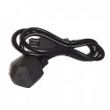 High speed 220v 3 core ac power cord cable uk plug for laptop adapter