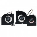 Laptop Cpu & Gpu Cooling Fan For Msi Gs65 Gs65Vr Ms-16Q2 16Q2-Cpu-Cw 16Q2-Gpu-Cw